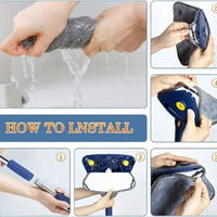 360 TRIANGLE FOLDING MOP  Multi-functional