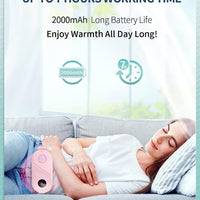 Menstrual Heating Pad Massager | Period Pain Relief Device | Portable Cordless Period Pain Relief | Backpain & Stomach Pain Relief Massager | Period Pain Relief Belt | Menstrual Heating Pad for Girls Cramps