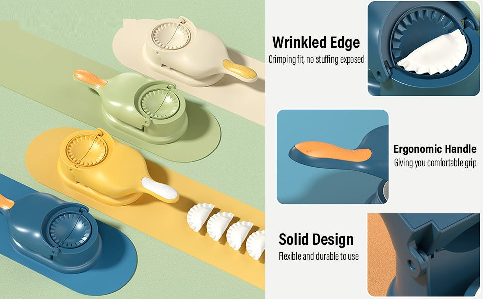 Easy Momo, Modak & Gujiya Maker – No Mess, Perfect Seal.