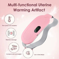 Menstrual Heating Pad Massager | Period Pain Relief Device | Portable Cordless Period Pain Relief | Backpain & Stomach Pain Relief Massager | Period Pain Relief Belt | Menstrual Heating Pad for Girls Cramps