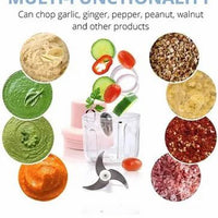 Electric chopper and grinder