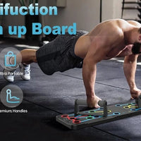 Fit beast Push Up Bars Fitness Equipment 9 In 1 Pushup Board